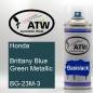 Preview: Honda, Brittany Blue Green Metallic, BG-23M-3: 400ml Sprühdose, von ATW Autoteile West.